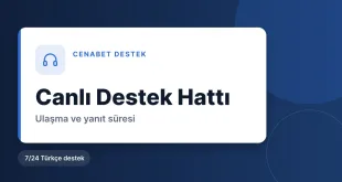Cenabet Destek Hattı, Canlı Sohbete Ulaşma ve Yanıt Süresi